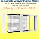 2 Pack 213 Replacement Air Filter, Compatible with April-aire Air Purifiers 1210, 1620, 2210, 2216, 3210, 20x25x4 MERV-13 HVAC AC Furnace Filter Replacement
