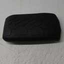 JWWY Armrest Cover Case Pad Center Console Cover Decoration Protective Cover Trim Fit for 2011-2017 Jeep WranglerJK Interior Accessories Black Rubber