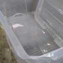 IRIS USA 68 Qt Stackable Plastic Storage Bins with Lids, 1 Pack - BPA-Free, See-Through Organizing Solution, Latches, Durable Nestable Containers, Secure Pull Handle, Made in USA - Clear