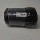 OLANLY Dog Door Mat for Muddy Paws 59x35, Paw Print Design, Absorbs Moisture and Dirt, Absorbent Non-Slip Washable Doormat, Quick Dry Chenille Mud Mat for Dogs, Entry Indoor Entryway Carpet, Black