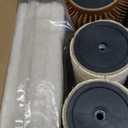 Pawfessor Cat Tree Tower for Large Cats Cat Scratching Post with Cat Self Groomer, 20x15.7 Wide Top Bed, Thick Scratch Post [Dia=4.5] and Danging Ball Great for Indoor Cats-Large Beige