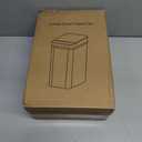 Yatmung 2 Pack - Skinny Trash Bin Sensor Motion 2.5 Gallon Touchless Bathroom Trash Can - Smart Trash Can with Lid - Electric, Narrow, Plastic, Auto Open - Small Slim Automatic Garbage Can (Black)