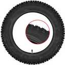 Trkimal 90/100-14 Rear Tire Inner Tube Assembly Tyre for Motocross Off Road Dirt Pit Bike (90/100-14)