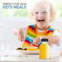 2 x Goiio 5 Pieces 6 Ounce Plastic Juice Bottles, Clear Bulk Beverage Containers, for Smoothies, Juice Milk and Homemade Beverages