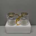 Buaic 2 PACK Glass Pitcher with Lid, 68oz/ 2 Liter Classic Vertical Stripes Water Pitcher with Handle,Glass Water Carafe for Cold Brew, Coffee, Lemonade, Iced Sun Tea,Beverage,Heat Resistant (Clear)