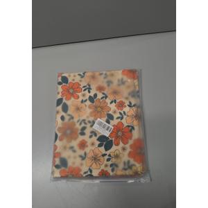 70s Retro Floral Flowers Placemats Set of 6 Washable Table Mats for Kitchen Dining Table,Heat-Resistant Place Mats for Indoor Outdoor Party Holiday Decoration