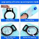 Hydration Bladder, 1.5-2-3L Water Bladder for Hiking Backpack, BPA-Free Leak Proof Water Reservoir Storage Bag, Water Pouch Hydration Pack for Camping Cycling Running