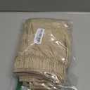 Wrap Around Dust Ruffle Bed Skirt - Beige - for King Size Beds with 12 Inch Drop - Easy Fit Elastic Strap - Adjustable Pleated Bedskirt w/Brushed Fabric - Wrinkle Free - for Women, Men, Kids & Teens