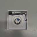 Smart Health Ring for Women Men Fitness Tracker with Heart Rate, Blood Oxygen, Blood Pressure, Sleep Monitoring, Step Counting, IP68 Waterproof for APP and Android, No Subscription Fee, Silver 12