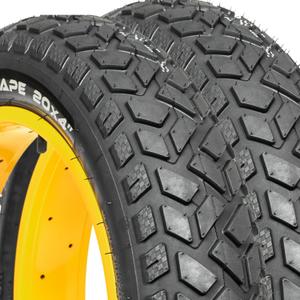 Allscape 20x4.0 Fat Tire E-Bike Tires  Heavy Duty 20 Inch Bike Tires for Electric Bikes & Mountain Bikes, All-Terrain Grip, Puncture Resistance, Trail Ready  2 Pack  USA Customer Support