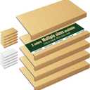 5 Tier PVC Wire Shelf Covers Faux Wood Grain Wire Rack Covers for Shelves, Shelf Liners for Pantry, Closet, Bathroom & Kitchen, Waterproof Scratch Resistant Easy Install, 35"16",Original Wood