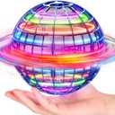 Flying Orb Ball (Blue, 2025 Upgraded) with Dazzling Lights, Magic Hover Spinner, Cool Boomerang Drone, Floating Cosmic Globe, Kids Toys Gifts for 6 7 8 9 10 Year Old Boys Girls