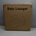 Todldler Baby Travel Bassinet Bed & Chair, Fold Out Sofa Couch Lounger with 2-1 Mosquito & Canopy, Foldable Portable Travel Cot with Foam Raised Safety Bumpers for Infant Toddlers 0-36 Months (Pink)