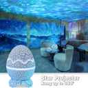 Star Projector Galaxy Light with 19 White Noises, Let Me Peaceful and Relaxing, Galaxy Projector Night Lights for Kids Bedroom/Gaming Room Home Decor