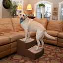 Pet Gear Easy Step II Extra Wide Pet Stairs, 2 Step for Dogs/Cats Up To 200 Pounds, Removable/Washable Carpet, Easy Assembly (No Tools Required), 3 Colors