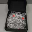 LED Curtain Light, 400 LEDs, Smart RGB+IC Color Changing Holiday Wall Lights, 6.6 x 6.6ft Indoor Dynamic DIY LED String Lights, APP Remote Control, For Bedroom, Living Room, Window Decor, Party