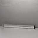 T Track Miter Fence, Telescoping Flip Fence, Aluminum Alloy Material for Woodworking Table Saw Adjustable Length 900-1260mm with Easy to Use and Widely Used Features