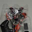 BEZGAR HQ057X RC Fighter AirplaneMini Drone Remote Control Jet Plane Stunt Drone for Adults & Kids Toy with Light Gift for Kids Beginner Red