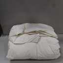 Cosybay Feather and Down Quilted Cotton Duvet Insert - Machine Washable - All Season Duvet Insert or Stand-Alone Queen Size(90"x90")