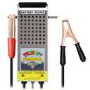 Car Battery Tester - 12V 100A / 6V 50A Load Tester for Detecting Battery Health & Capacity, with Voltmeter & Alligator Clips for Cars, RVs, Motorcycles, ATVs & Boats