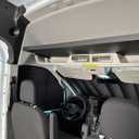 RV Headliner Shelf for Ford Transit with Curtain Rod and Liner Fits Mid and High Roof Vans 2014-2024