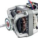 AMI PARTS DC31-00055G, DC31-00055H, DC31-00055D Dryer Induction Motor Compatible with sam-Sung & Ken-More Dryer, Replaces PS4204647, DC96-00882C, PS4133825