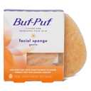 Buf-Puf Gentle Facial Sponge, Dermatologist Developed, Removes Deep Down Dirt & Makeup That Causes Breakouts and Blackheads, Reusable, Exfoliating, 1 Count