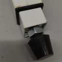 JEACENT AC Security Window Lock Bar, Window Security Bars - Sturdy Steel, Extends from 10" to 17 1/2" for Sliding Windows with AC Unit Installed, 10" to 17.5"