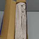 MIULEE Faux Linen Curtains 84 Inch Length 2 Panels Natural Semi Sheer Curtain with Back Tab Rod Pocket, Light Filtering Window Privacy Burlap Drapes for Living Room Bedroom 42W x 84L Linen