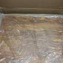 DUMOS Small Standing Desk Mobile Portable Rolling Laptop PC Table on Wheels Adjustable Height Computer Workstation for Home Office, 19 Inch, Modern White