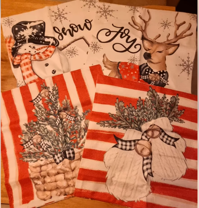 Pillowcase 4 Pack Size 17.5* x 17.5* Pillowcase 4 Pack Size 17.5* x 17.5*
