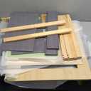 Wooden Kids Building Block Table with Storage, Toddler Activity Table for Nursery, Classroom