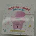 Cotton Candy Machine, Mini Cotton Candy Maker for Kids, Pink Vintage Candy Maker for Christmas Gift, Home, Birthday Family Party, Includes 25 Cotton Candy Sticks & Sugar Scoop