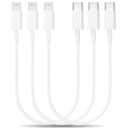 [Apple MFi Certified] Short USB-C to Lightning Cable (3Pack 0.6FT), iPhone Fast Charger Cable USB-C Power Delivery Charging Cord High Speed Data Sync for iPhone 14 13 12 11 Pro XS XR X 8 iPad Airpods