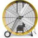 High Velocity Floor Fan, 3-Speed Industrial Shop Fan, High Velocity Heavy Duty Metal Fan for Workshop, Garage,Warehouse,Factory (2 Pack-42 Inch)