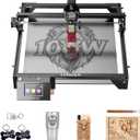 LONGER Ray5 Laser Engraver and Cutter Machine,10W Laser Engraver with 3.5" Touch Screen, Offline Use, 24000mm/min, CNC DIY Engraving Machine for Wood, Metal, Acrylic & Glass, 400 * 400mm