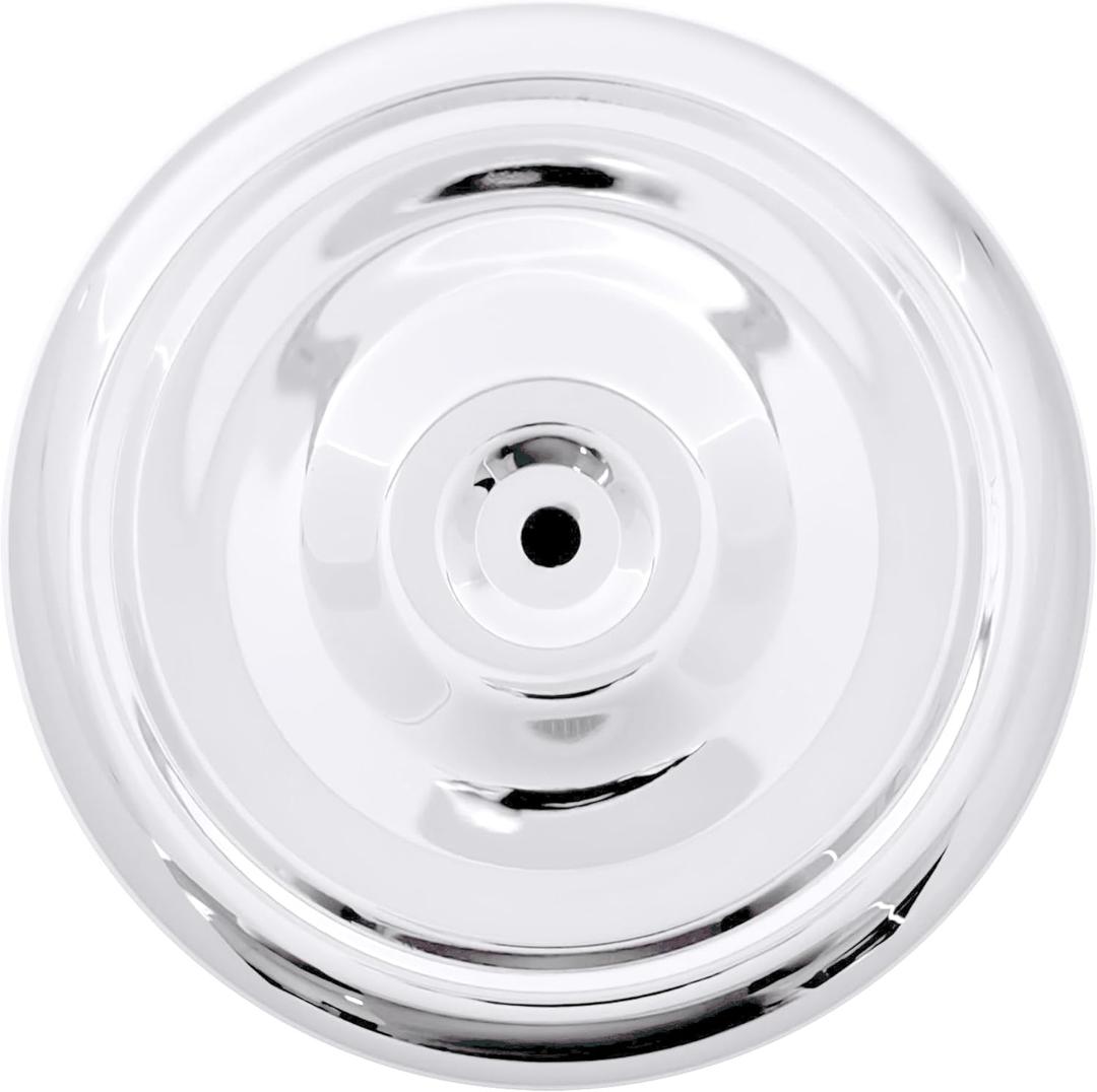 7'' Round Air Cleaner Cover for Harley Touring Electra Glide Sportster (Chrome)