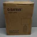 24.25" Modern Ceramic Blue Table Lamps Set of 2 for Living Room, Farmhouse, Bedside, Coastal Bedroom, Side & End Tables