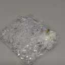 Crystal Christmas Tree Ornaments Decorations Set- 24Pcs Xmas Clear Acrylic Snowflake Icicle Crystal Hanging Ornaments for Christmas Tree Winter Wonderland Frozen Birthday Wedding Home Party Decor