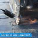 HARFINGTON 2Rolls 33ft x 1.2" Asphalt Crack Tape Self-Adhesive Repair Tape High Adhesion Filler Sealer for Cement Road, Driveway, Pavement, Parking Lot, Roof