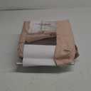 Calvin Klein Home Naturals Solid 250 TC Percale Set of 4 Sheet Set, Cal-King Size, 55% Cotton & 45% Tencel (Beechwood)