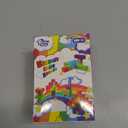 Magnetic Building Blocks Large, 1.65 inch Magnetic Stacking Cubes for Toddlers, Sensory & Montessori Toys for Boys & Girls 1 2 3 Years Old (12 PCS) (Multicolor - 12 Pieces)