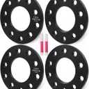 ECCPP 4PCS 12mm Universal Wheel Spacer 5x120 / 5x127 78.1mm CB Compatible With 2006-2010 for Jeep Commander 2007-2018 for Jeep Wrangler 1999-2010 for Jeep Grand Cherokee