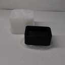 50 Pack (100-Piece) 32 oz Meal Prep Containers Reusable with Easy Open Lids, Sturdy Leakproof Food Safe, Microwave Freezer Dishwasher Safe, To Go Take Out Plastic Food Storage Pans with Lids, Black