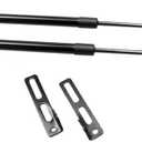 TSUBASA Lift Supports for Toyota Corolla E120 E130 2002-2007 Front Hood Bonnet Modify Gas Struts Cylinders Shock Dampers Spring Prop Rod Bar 2PCS (Normal Black)