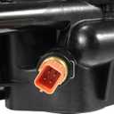 X AUTOHAUX Engine Coolant Thermostat Housing Assembly 25600-2G500 25600 2G500 for Kia Optima Sportage Sorento 11-15 for Hyundai Tucson