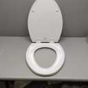 Bemis 1500EC 390 Lift-Off Wood Elongated Toilet Seat, Cotton White (Pack of 1)