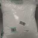 HITO 20x20 Pillow Inserts (Set of 2) - Down Alternative 100% Cotton Cover Decorative Square Throw Pillows White for Couch Bed Sofa