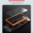 TRANSNOVO 2-Pack Screen Protector Tempered Glass Compatible with Nintendo Switch 2 2025 [9H Hardness], Bubble-Free, Anti-Scratch, HD Clear with Alignment Frame Travel Case Friendly Cover Accessories