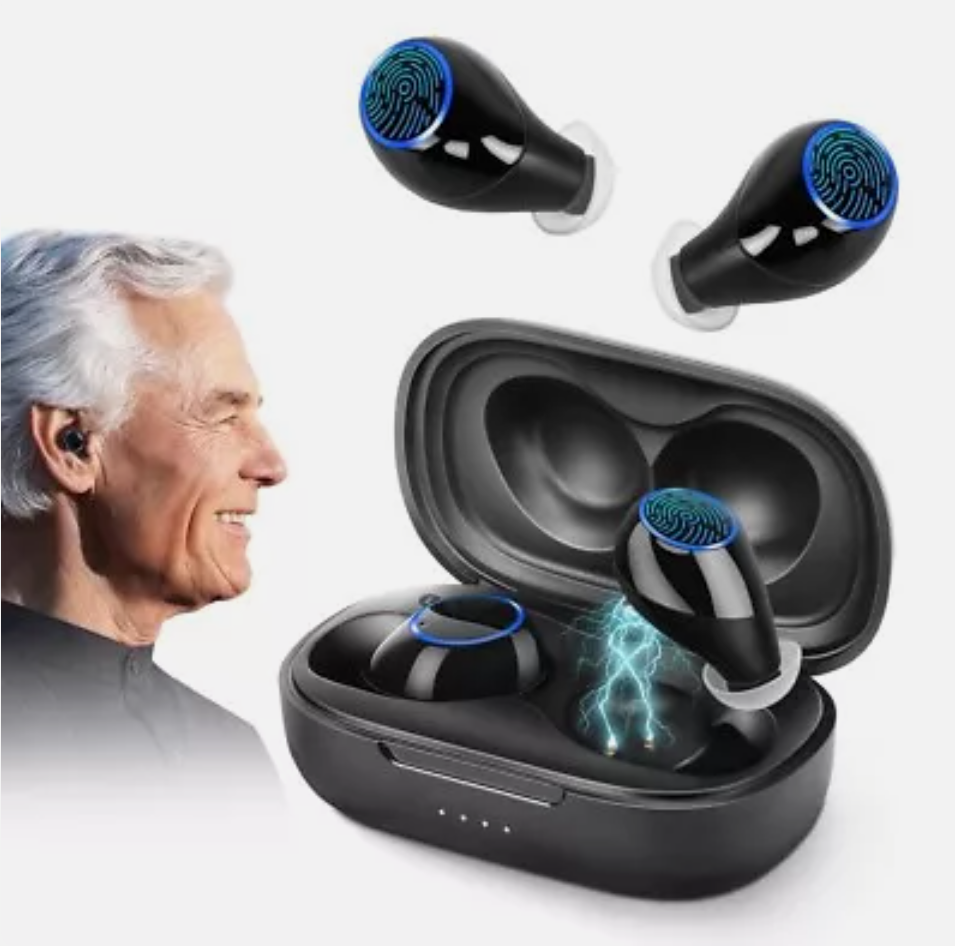 TooPower True Hearing Aids for Seniors Rechargeable Noise Cancelling OTC Digital